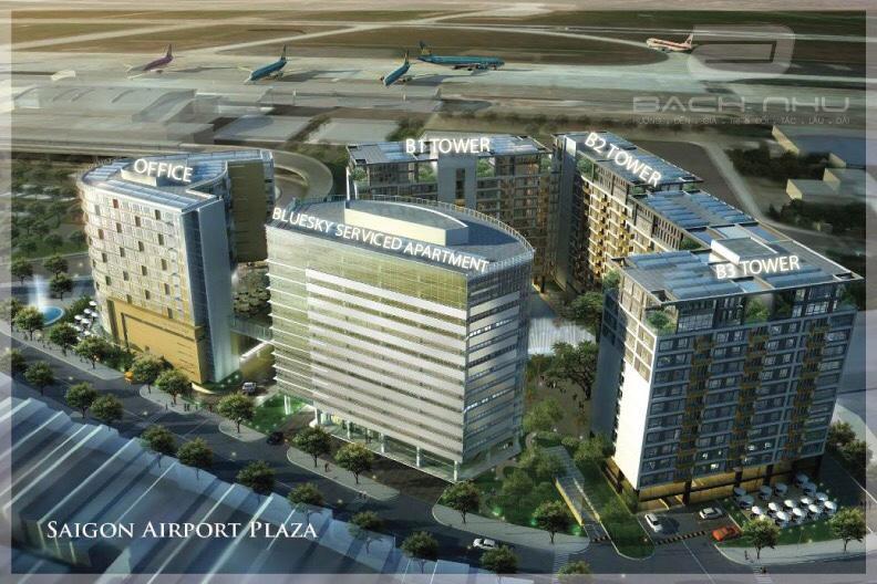B2-087A Apartment - Saigon Airport Plaza Ho Chi Minh-staden Exteriör bild